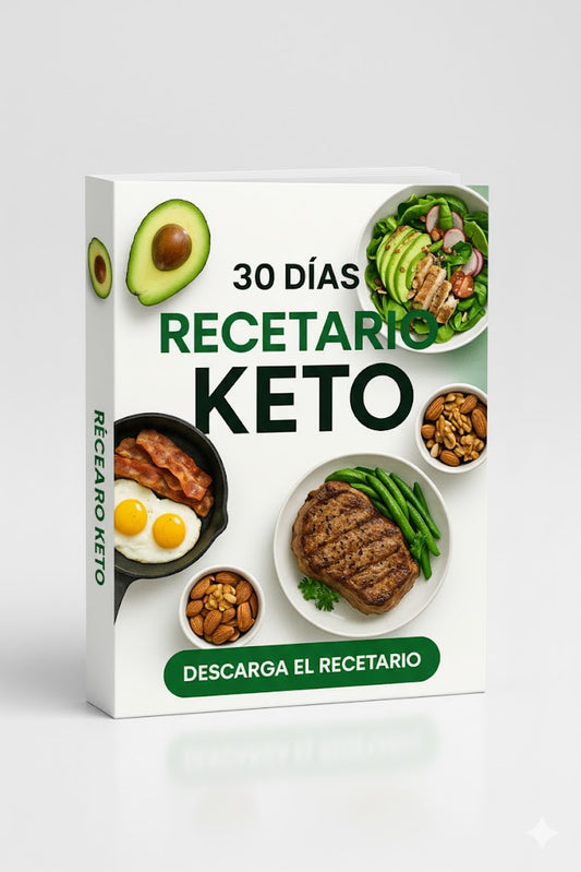 Recetas Keto 30 dias + 8 Bonos Exclusivos gratis